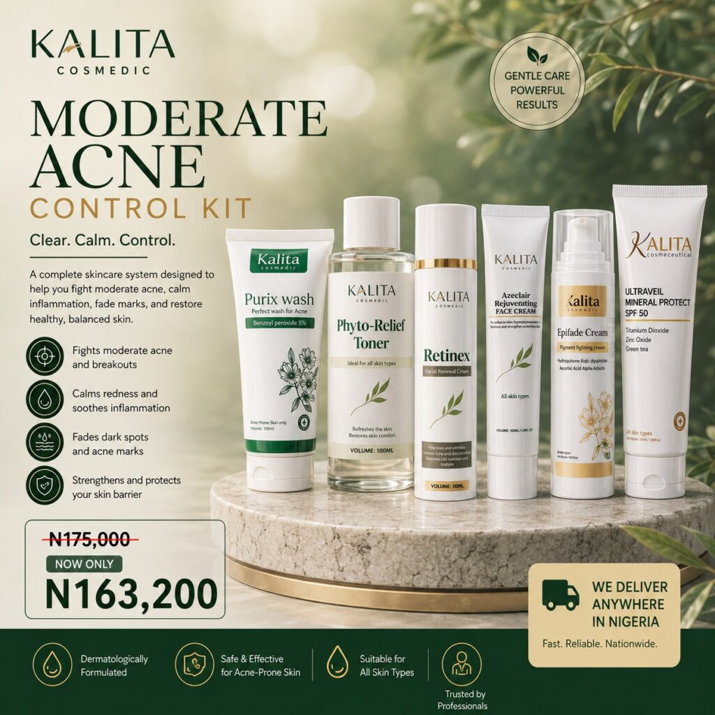 Moderate acne kita